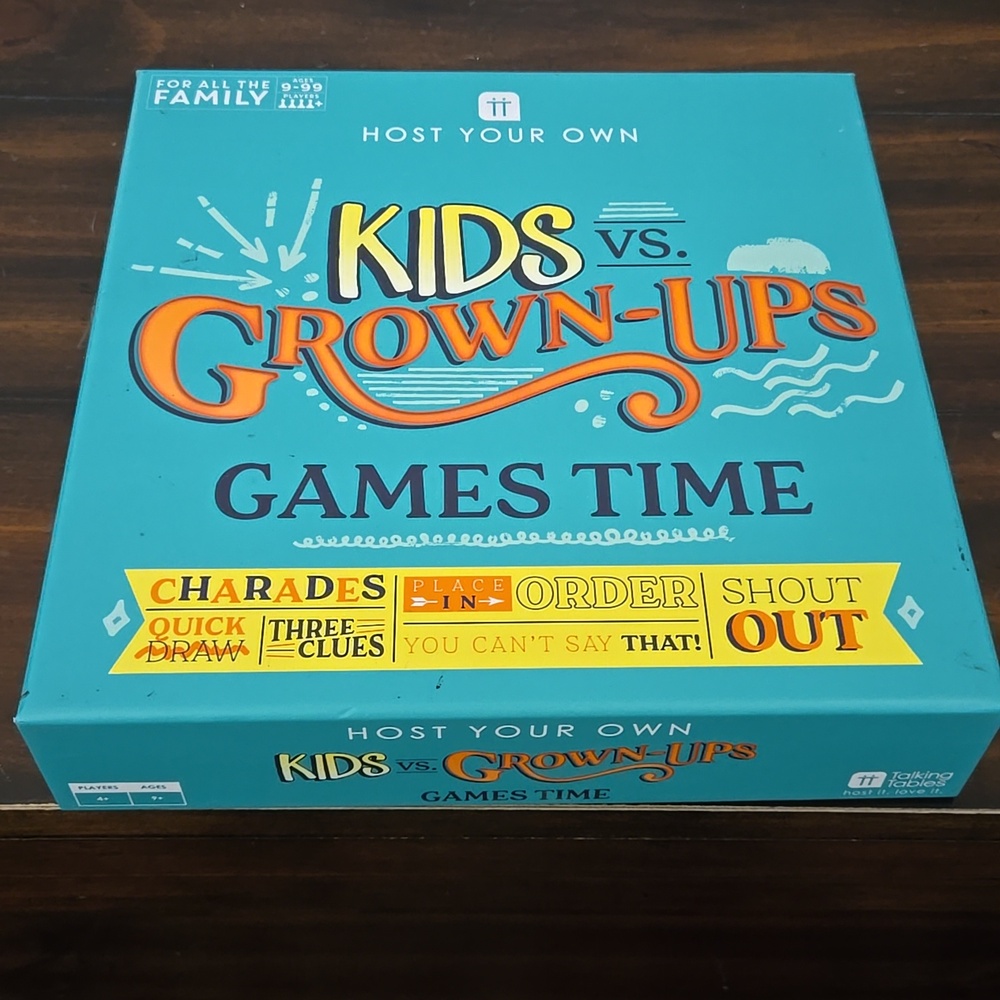 Kids vs grown-up  games